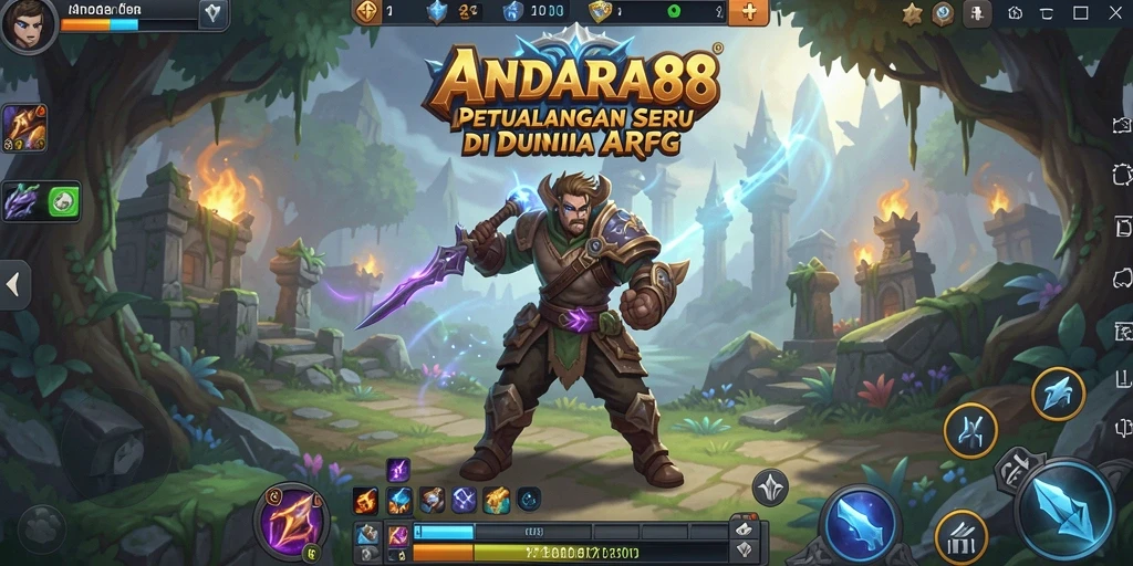 Tampilan gameplay ANDARA88 yang penuh aksi dan petualangan.