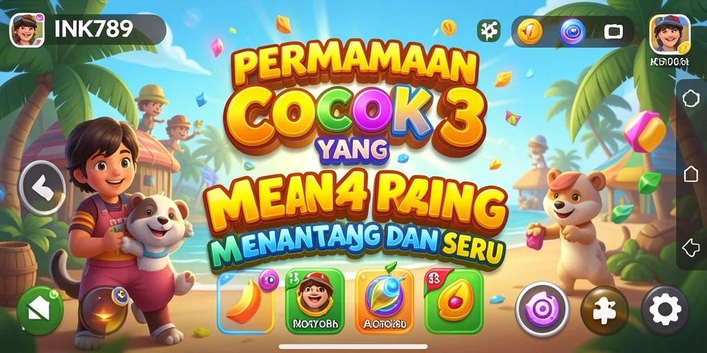 Tampilan gameplay INK789 yang seru dan menantang.