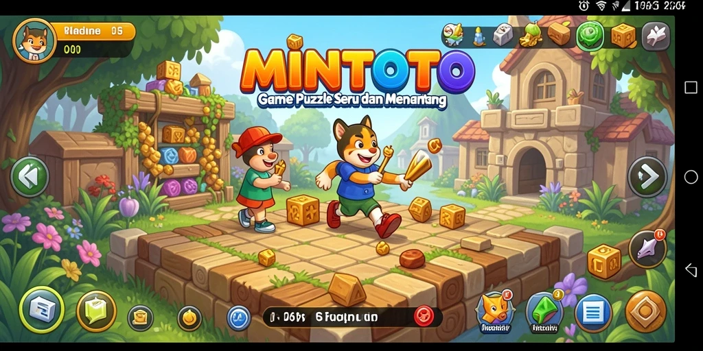 Tampilan gameplay MINTOTO yang seru dan menantang.