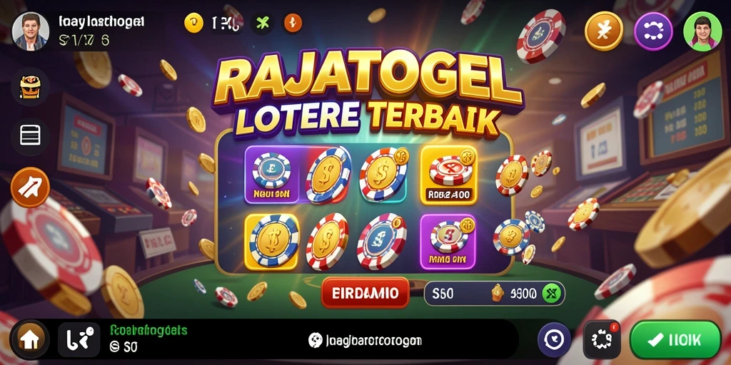 Tampilan gameplay menarik dari RAJATOGEL dengan elemen lotere yang mendebarkan.
